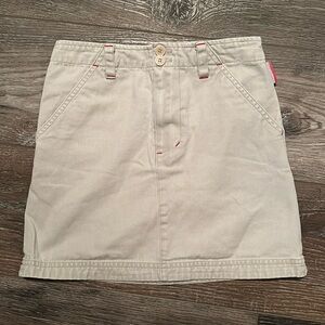 Girls Khaki Skirt